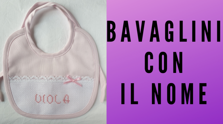 Come fare bavaglini a punto croce
