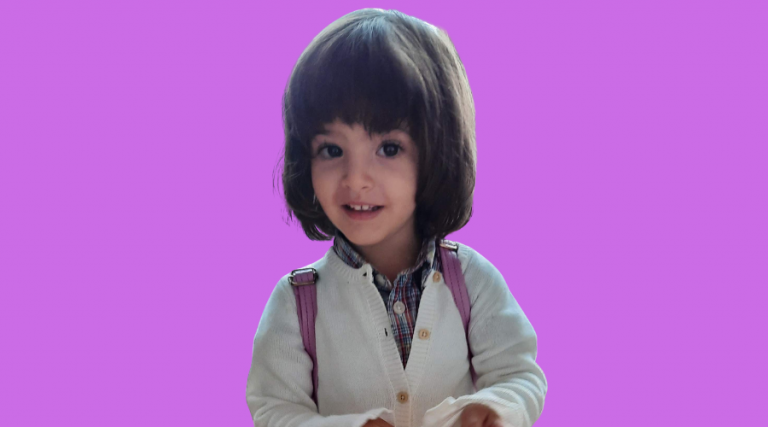 Buon compleanno per i tuoi tre anni figlia mia